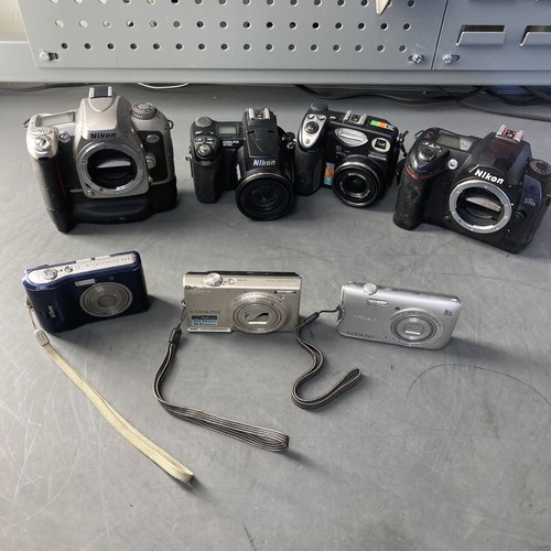 Lot nikon cameras - lot, 7-nikon